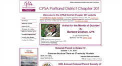 Desktop Screenshot of cpsa201.org