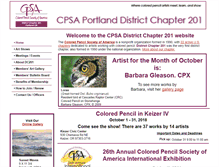 Tablet Screenshot of cpsa201.org